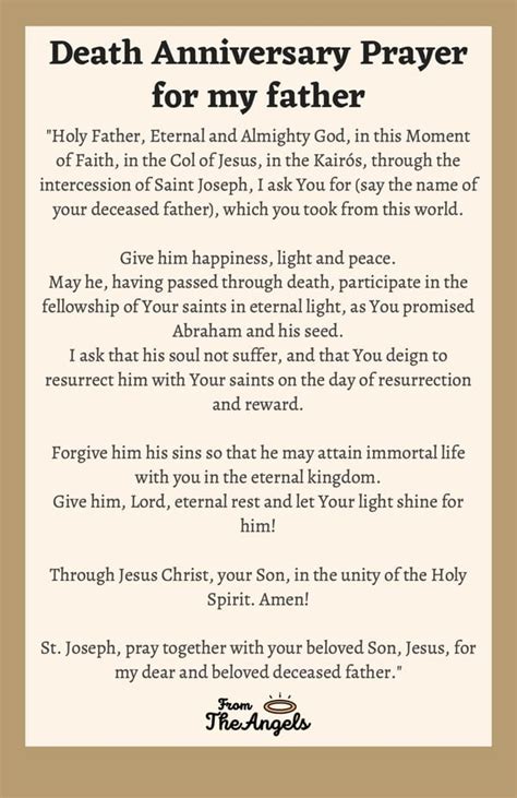 Through Christ our Lord, Amen. . Novena prayer for death anniversary pdf